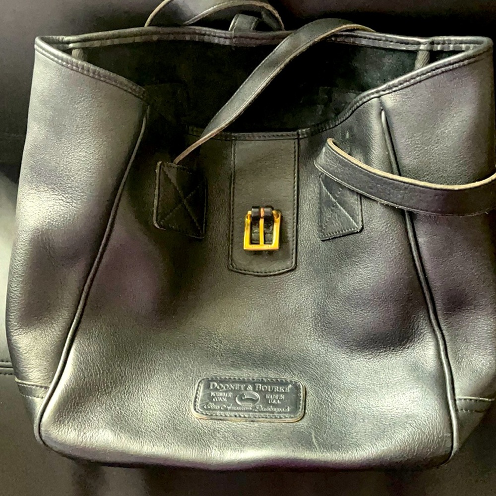 Dooney & Burke large bucket leather purse